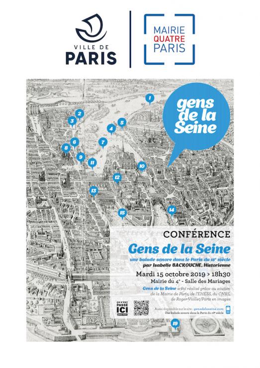 Gens de la Seine, une balade sonore dans le Paris du 18ème siècle